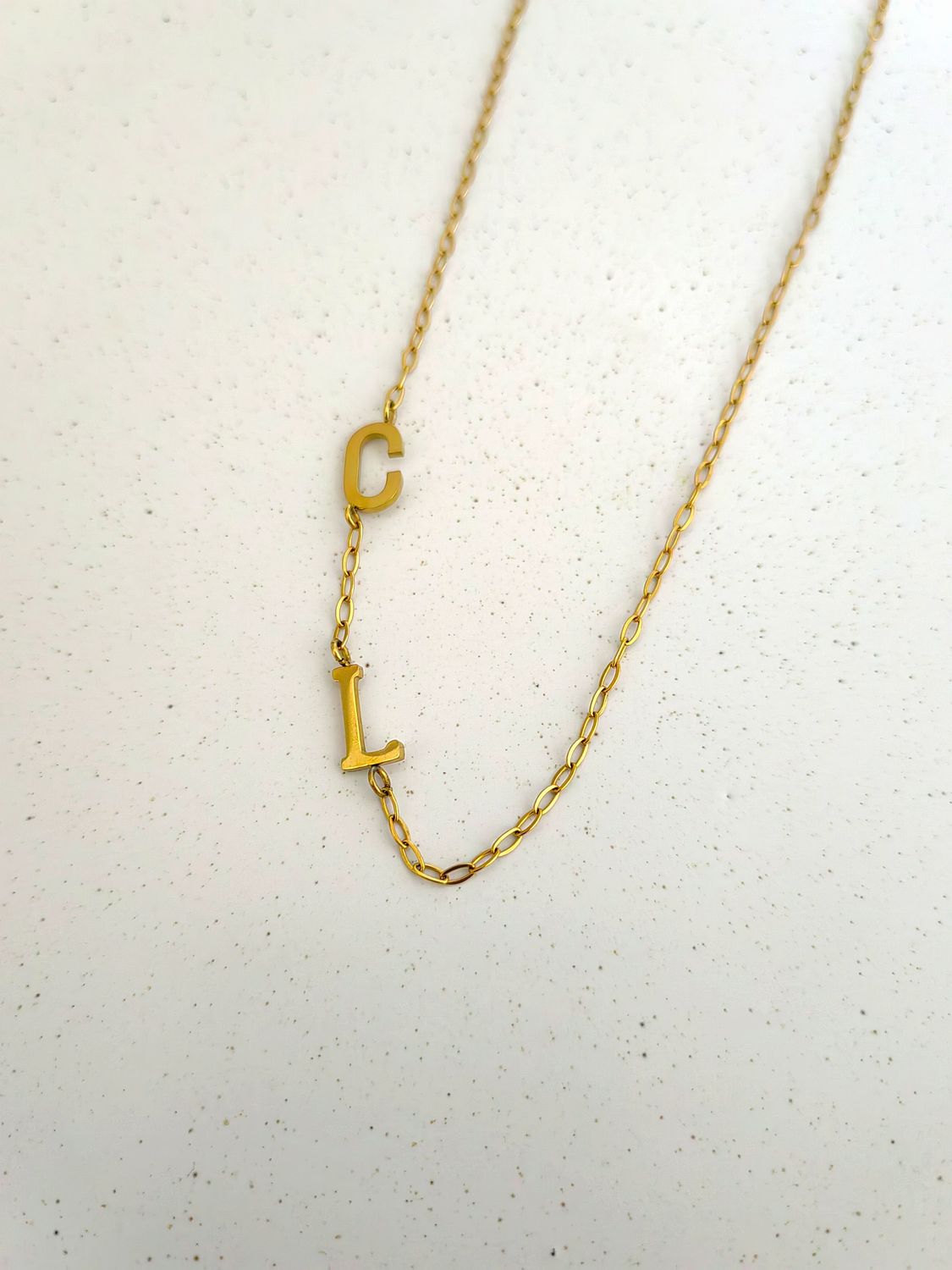 2 INITIAL NECKLACE