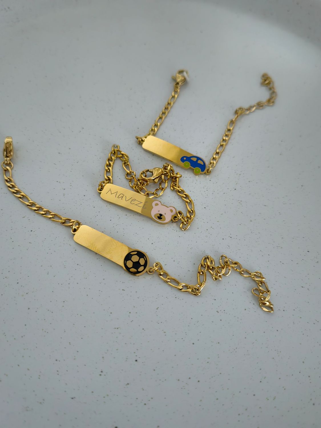 BABY BOY NAME PLATE BRACELET