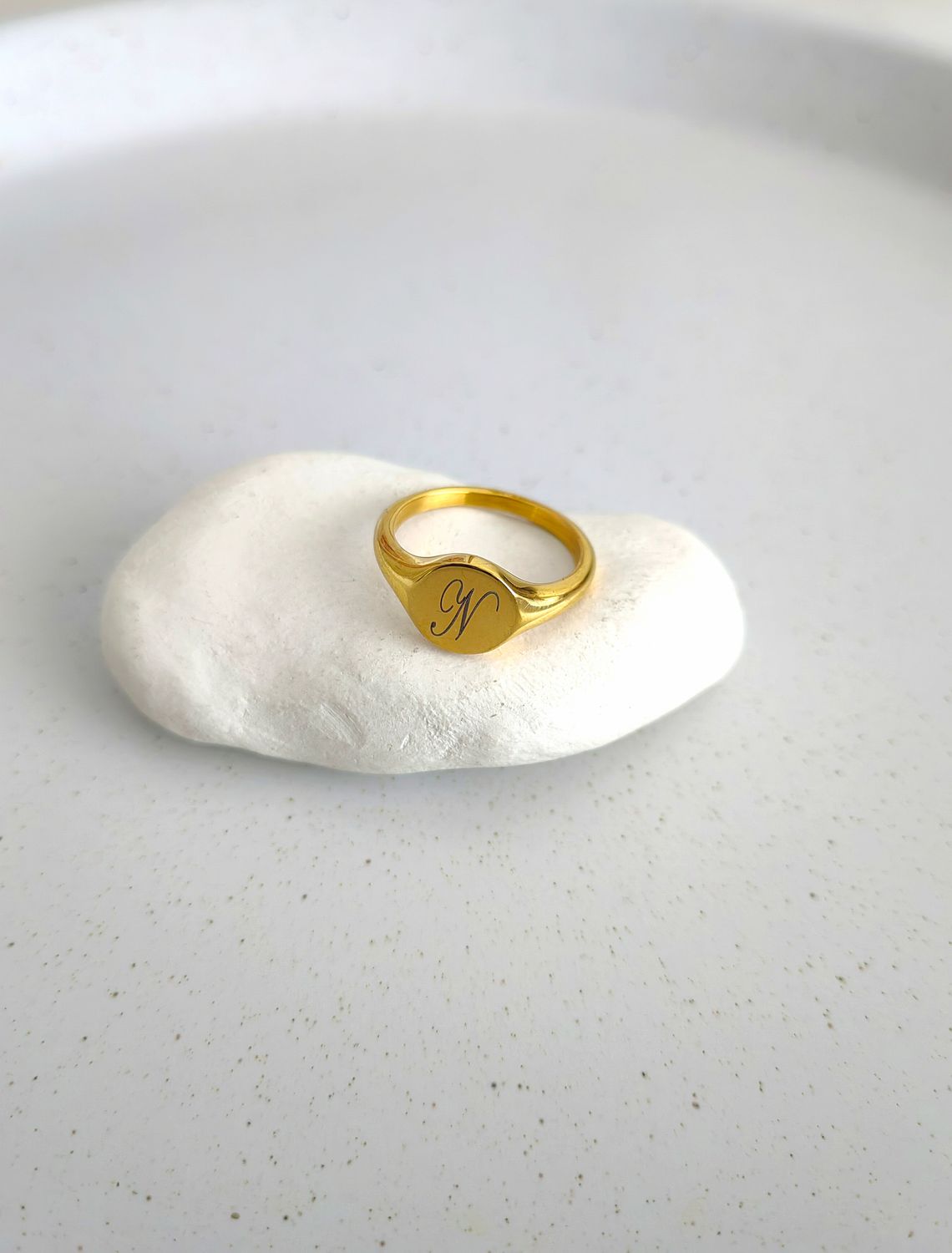 CIRCLE ENGRAVABLE RING
