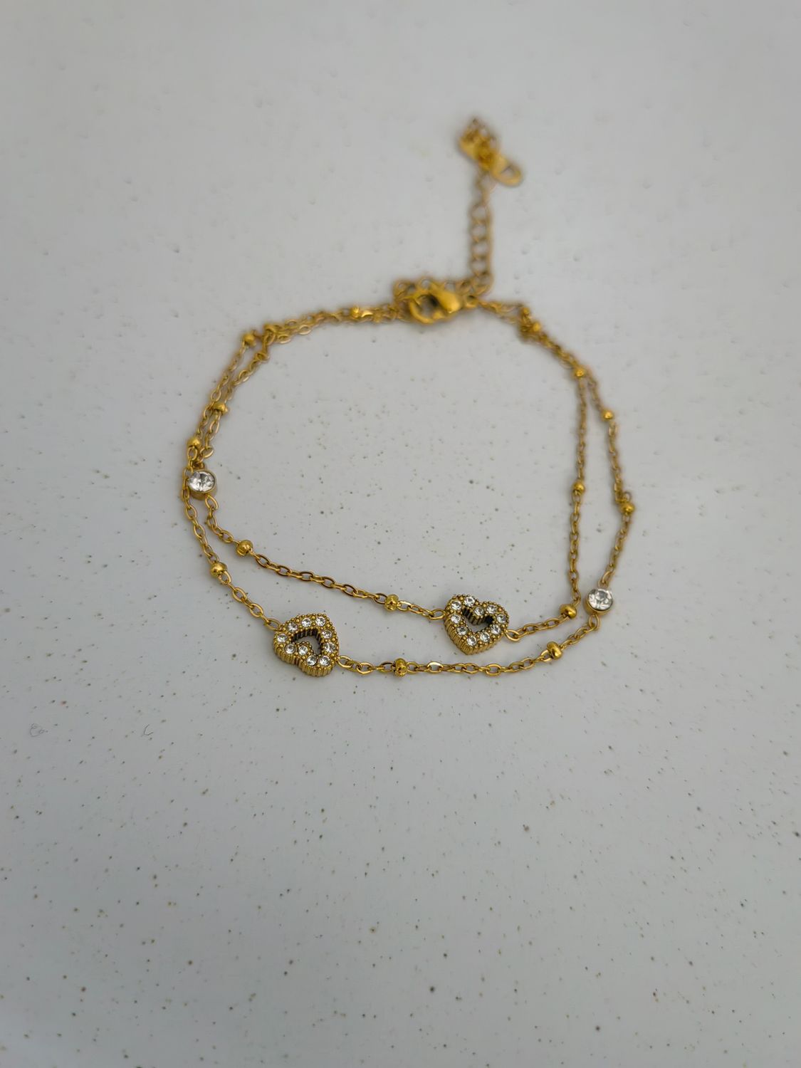 DAINTY HEART BRACELET