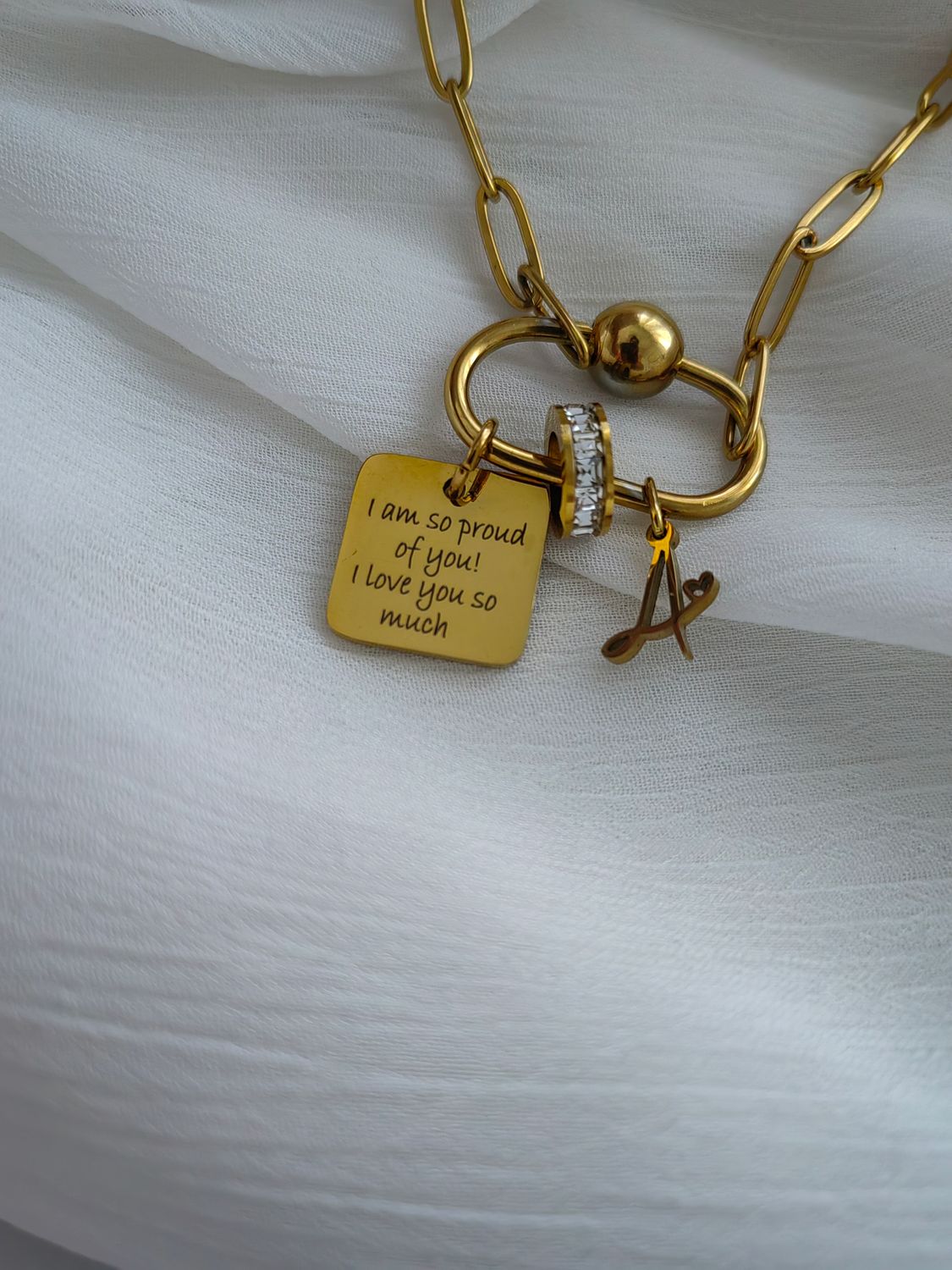 LOCKET MESSEGE NECKLACE