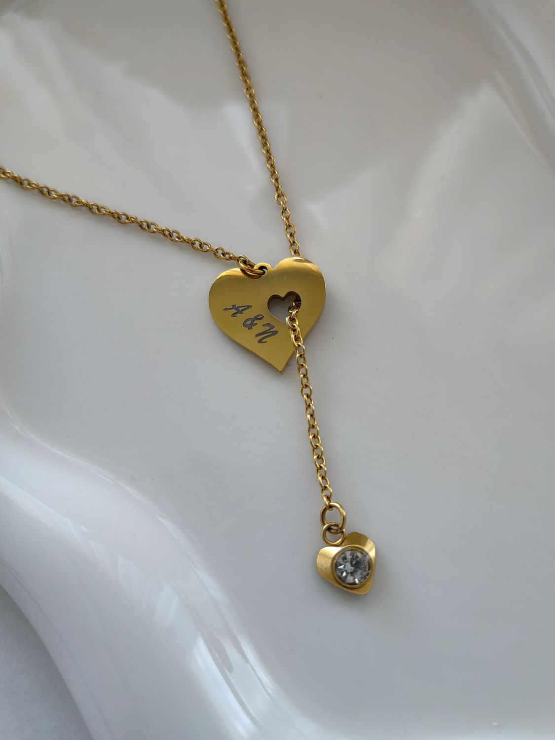 LOST PIECE OF HEART NECKLACE