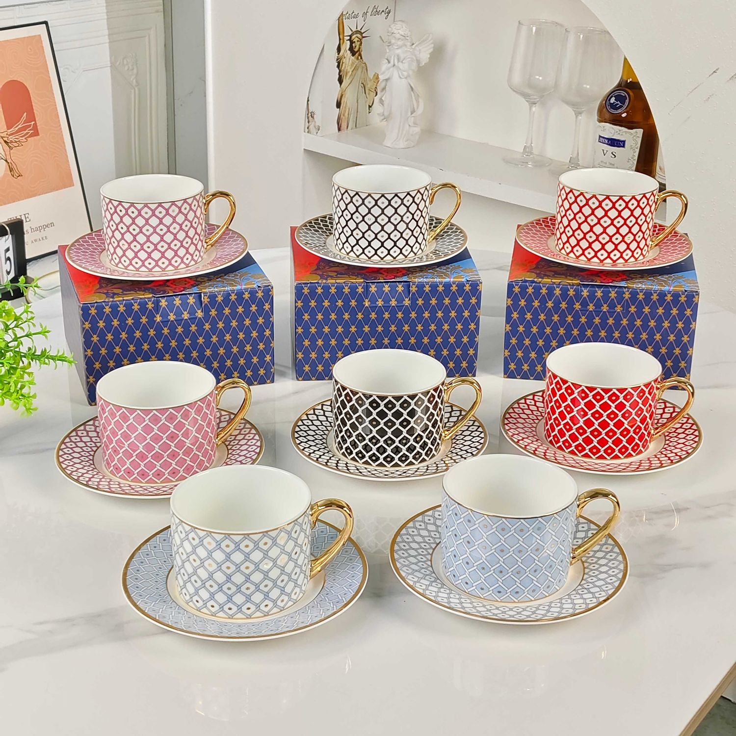 Tea cup and saucer Imperial Porcelain Manufactory