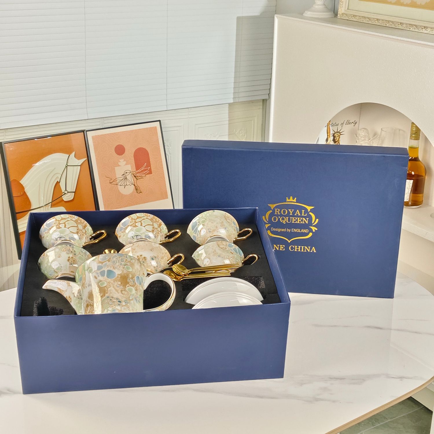Tea set Royal O'Queen