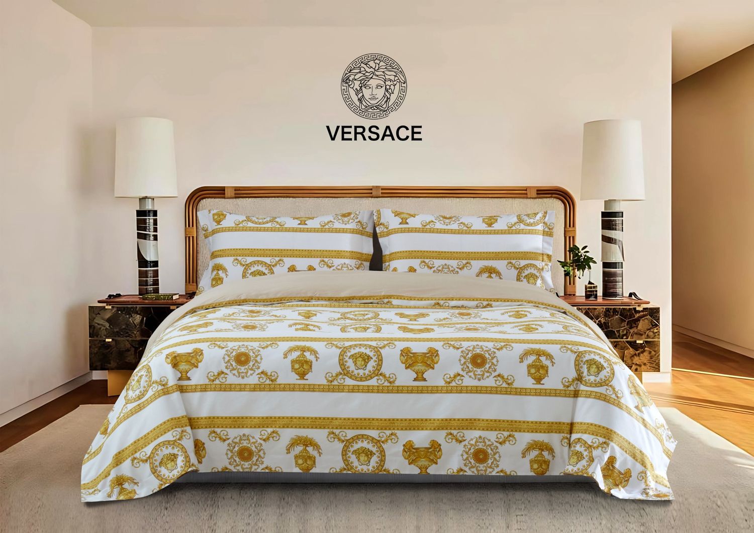 Bed sheets set Versace