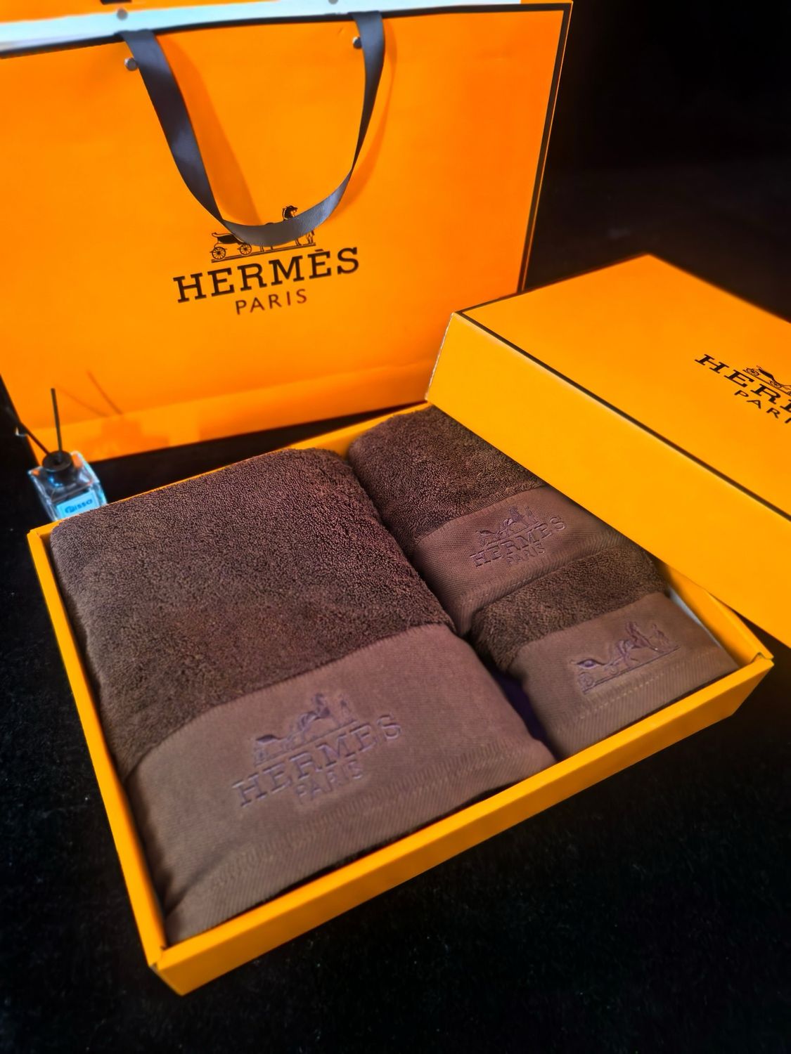 Set of towels Hermes