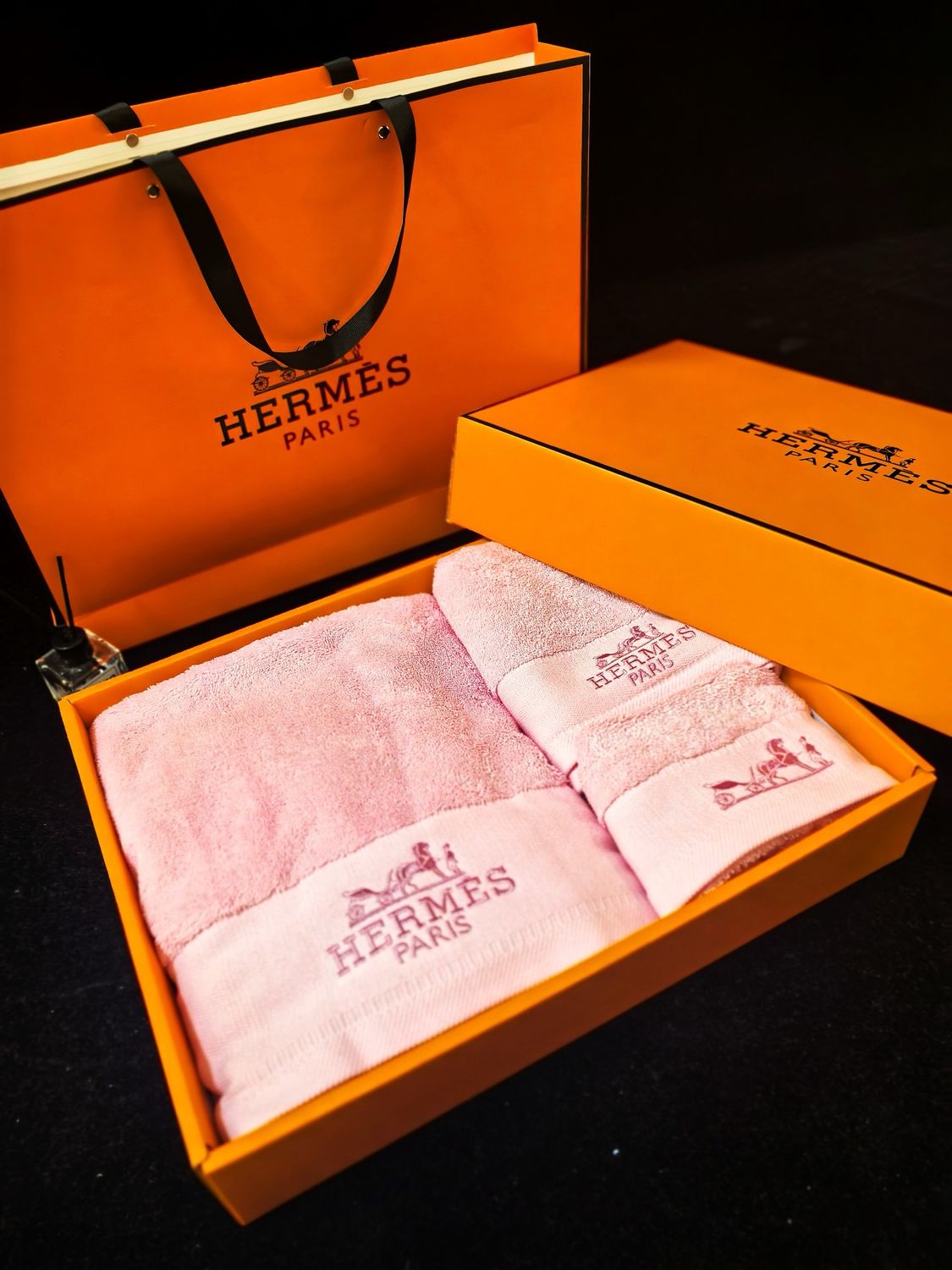 Set of towels Hermes