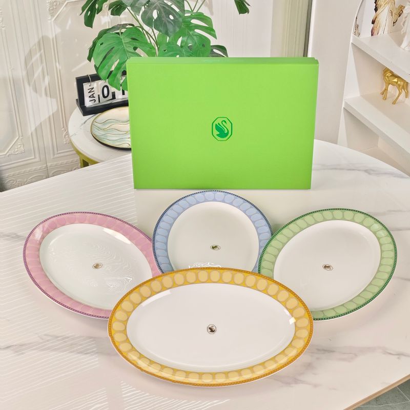 Set of plates Swarovski