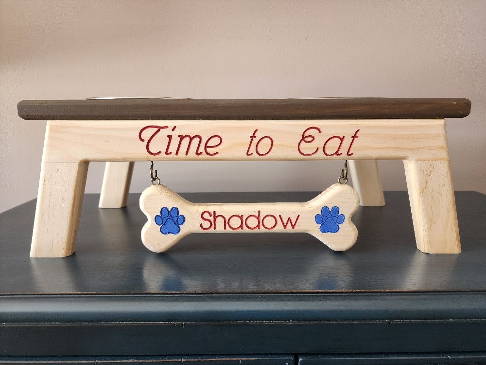 Custom Dog Bowl Stands – Personalized Feeding Stations for Stylish Pets
