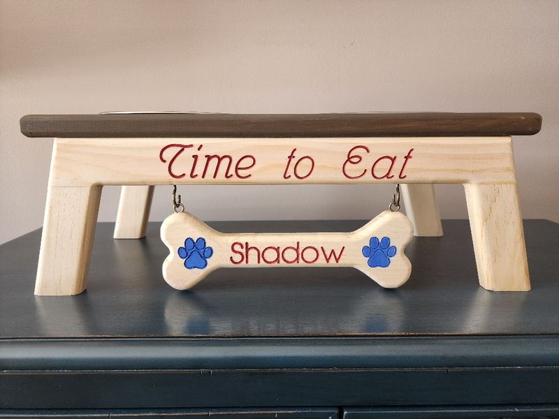 Custom Dog Bowl Stands – Personalized Feeding Stations for Stylish Pets