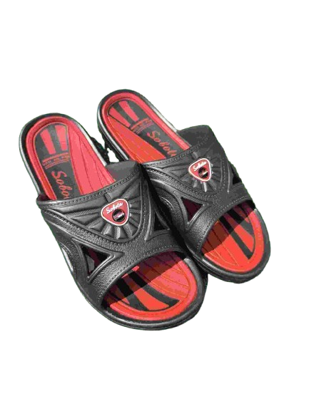 Klapki basenowe męskie SOBOTA czarne RED rozmiary 43-47