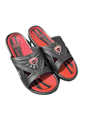 Klapki basenowe męskie SOBOTA czarne RED rozmiary 43-47