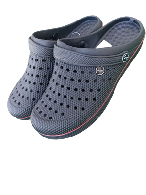 klapki basenowe lekkie buty do ogrodu CZARNE chodaki 41-47