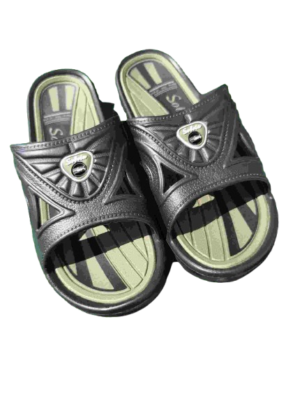 Klapki basenowe męskie SOBOTA czarne khaki rozmiary 43-47