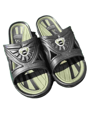 Klapki basenowe męskie SOBOTA czarne khaki rozmiary 43-47