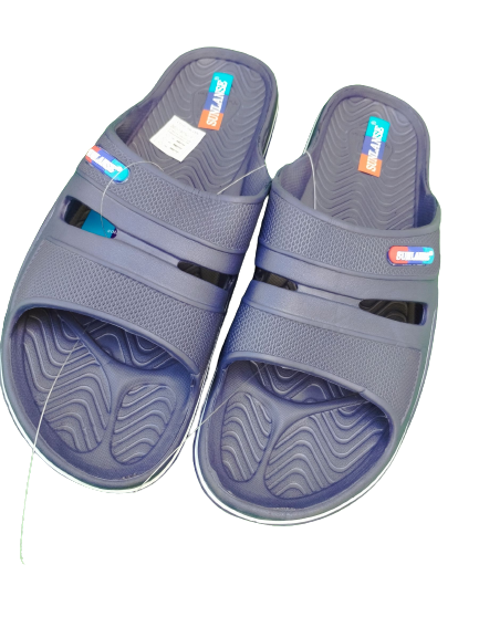 Klapki basenowe plażowe SUNLANSE granatowe NAVY 42-46