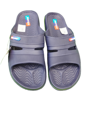 Klapki basenowe plażowe SUNLANSE granatowe zielone 42-46