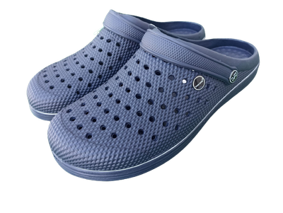 klapki basenowe lekkie buty do ogrodu GRANATOWE chodaki 41-47