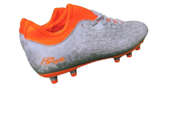 Korki LANKI buty do piłki GOFC srebrne SILVER orange rozmiary 36 -41