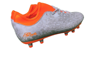 Korki LANKI buty do piłki GOFC srebrne SILVER orange rozmiary 36 -41
