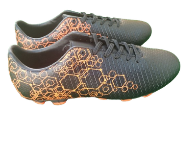 Korki LANKI buty do piłki EERINO black CZARNE orange OCTAGONY rozmiary 37 -42