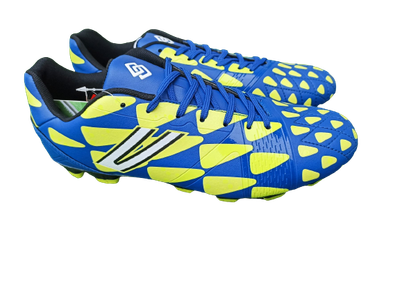 Korki LANKI buty do piłki FANCO niebieskie BLUE żółte LEMON rozmiary 41-46