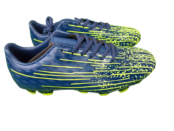 KORKI buty do piłki ERINO czarne BLACK zielone GREEN paski rozmiary 32 - 37