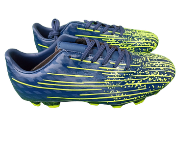 KORKI buty do piłki ERINO czarne BLACK zielone GREEN paski rozmiary 32 - 37