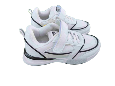 ADIDASY buty sportowe rzep WHITE białe CLIBEE rozmiary 32-37