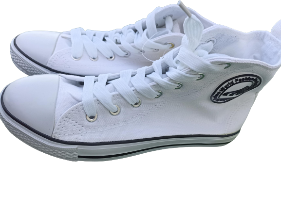 TRAMPKI WYSOKIE tenisówki BIAŁE white EXCLUSIVE rozmiary 37 - 40