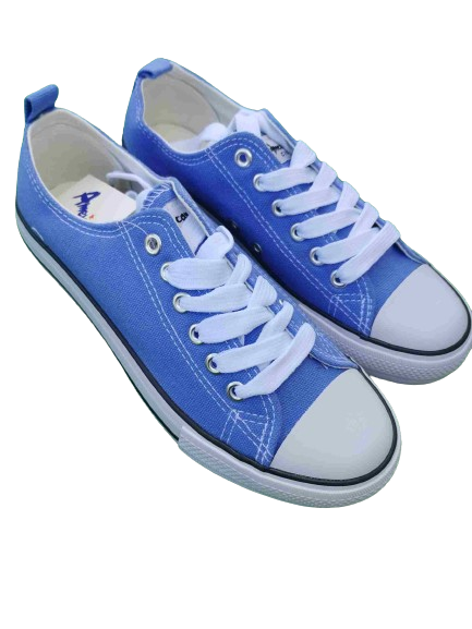 TRAMPKI tenisówki AMERICAN CLUB niebieskie BLUE rozmiary 36 - 41