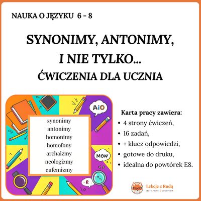 KARTA PRACY - SEMANTYKA W PRAKTYCE KARTA PRACY - SEMANTYKA W PRAKTYCE