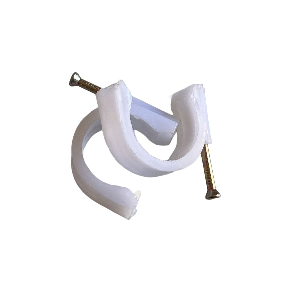 שלות פלסטיק גדולות מסמר צד (100 יח׳)