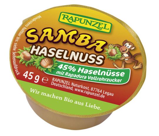 Bio-Haselnusscreme