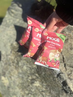 Bio Himbeer Creme Ecken Mandel