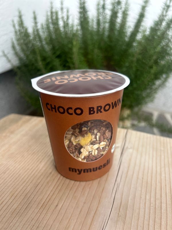 MyMuesli Bio Choco-Brownie-Müsli Becher