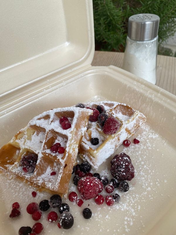 Bio-Waffeln hausgemacht