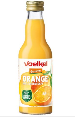Bio-Orangen-Direktsaft