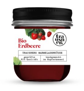 Bio-Fruchtaufstrich Erdbeere  - Premium-Qualität