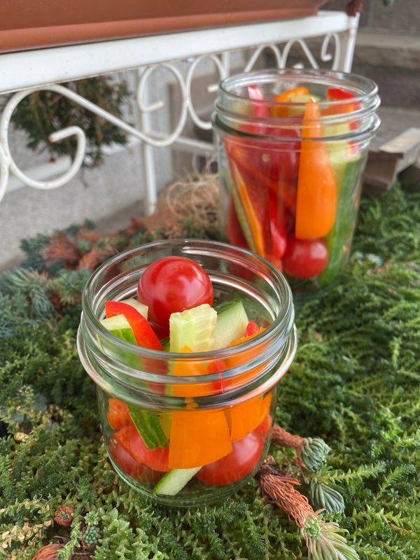 Bio-Vitamin-Snackglas (Gemüse)