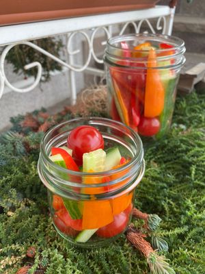 Bio-Vitamin-Snackglas (Gemüse)