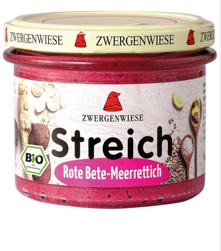 Bio Rote Bete-Meerrettich Aufstrich
