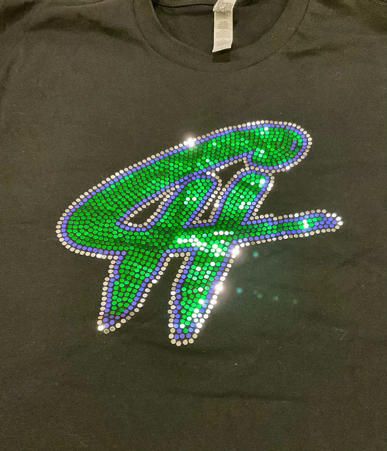 Husky Regiment Women's Crew Neck Bling Shirt