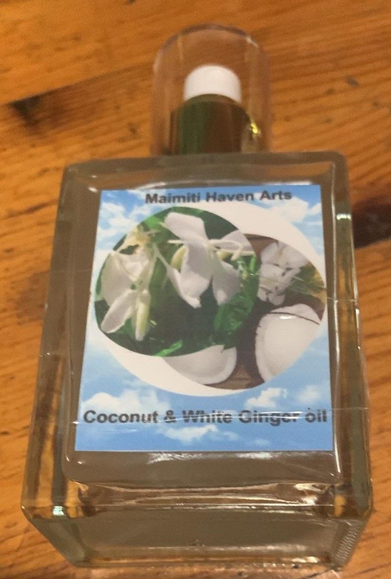 Coconut oil Miti E &amp; White Ginger UK/Europe