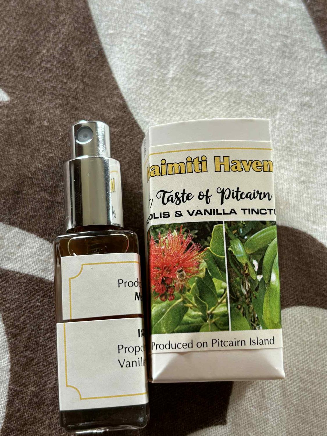 Propolis &amp; Vanilla Tincture E Asia &amp; N America