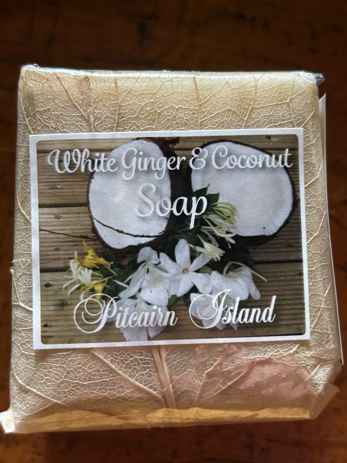 White Ginger &amp; Coconut Soap To Rest of the World