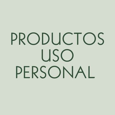 Productos uso personal