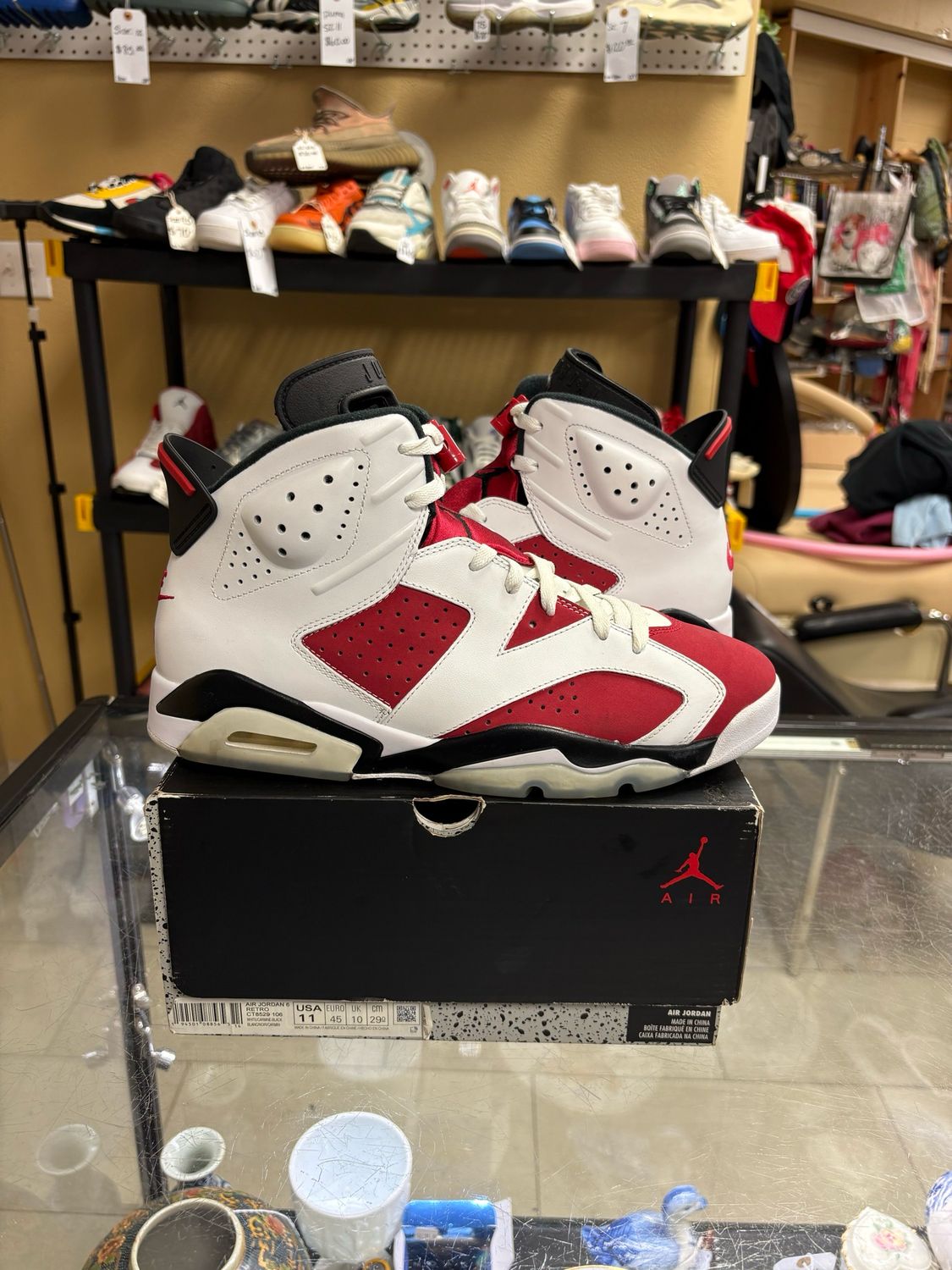 Jordan 6 Carmine 2021