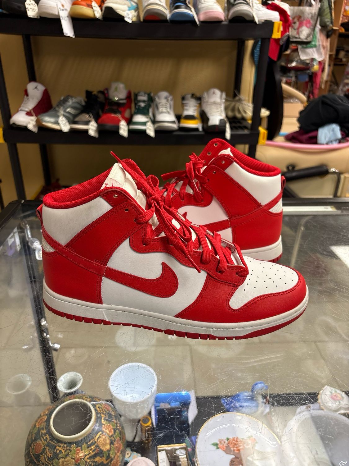 Nike Dunk High Championship Red