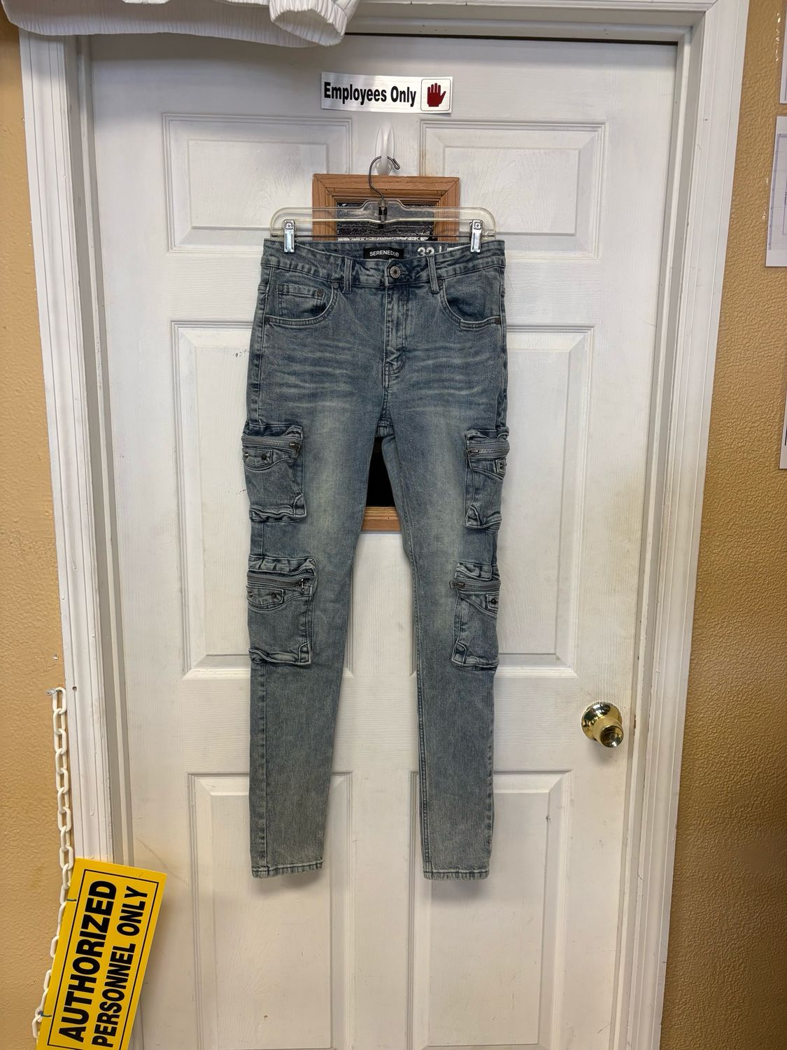 Serenede Cargo Fitted Jeans